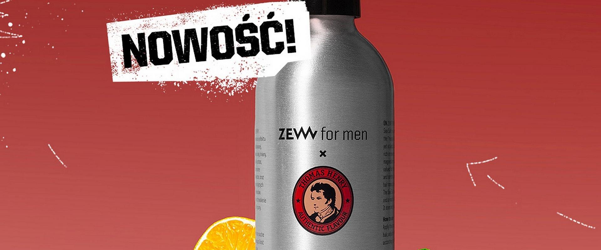 ZEW for men Sól morska w sprayu o zapachu Spicy Ginger Beer 